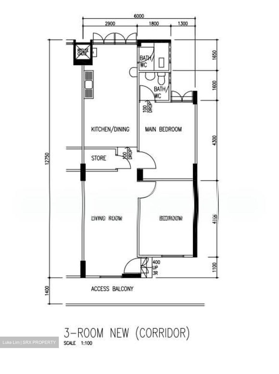 Blk 205 Yishun Street 21 (Yishun), HDB 3 Rooms #533406801
